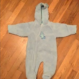 Blue Winnie the Pooh Snow Suit